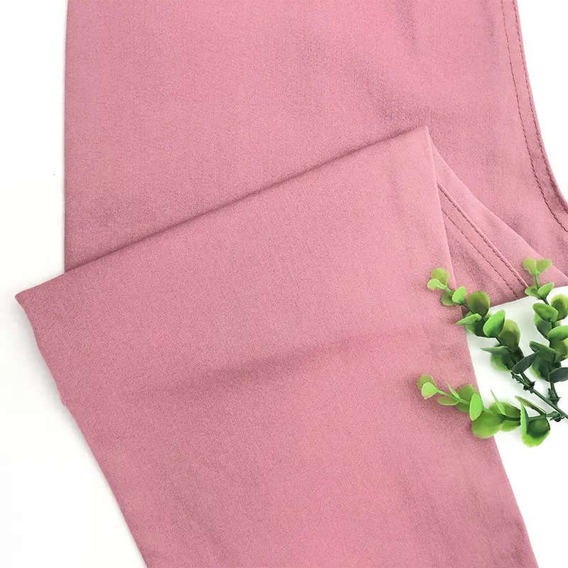 Factory Direct Sale Cotton Polyester Satin Trousers Fabric