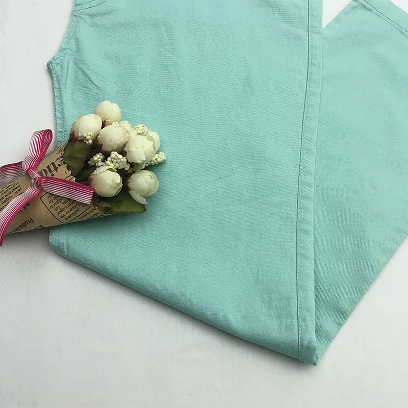 Excellent Quality Cotton Spandex Plain Woven Shirts Fabric