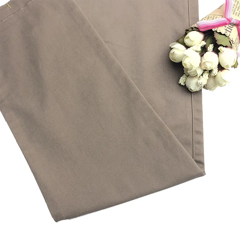 Comfortable Cotton Spandex Satin Skirts Fabric