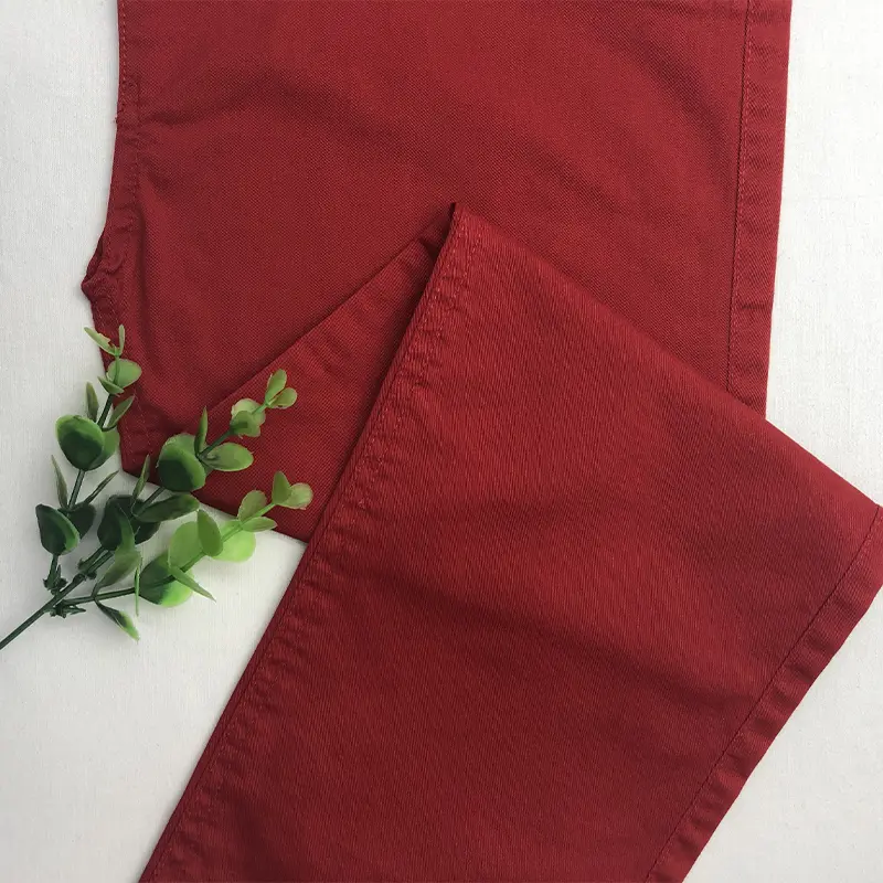 Factory Supplier 97%Cotton 3%Spandex Twill Stretch Fabric Popular For Pants Workerwear