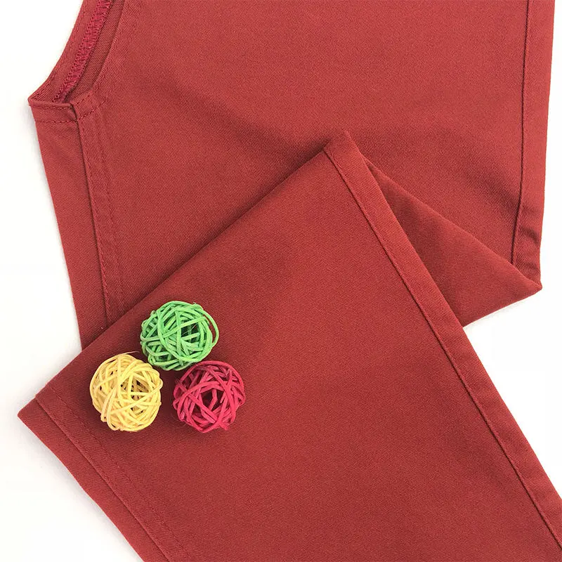 2019 New Design Cotton Spandex Satin Twill Fabric For Pants