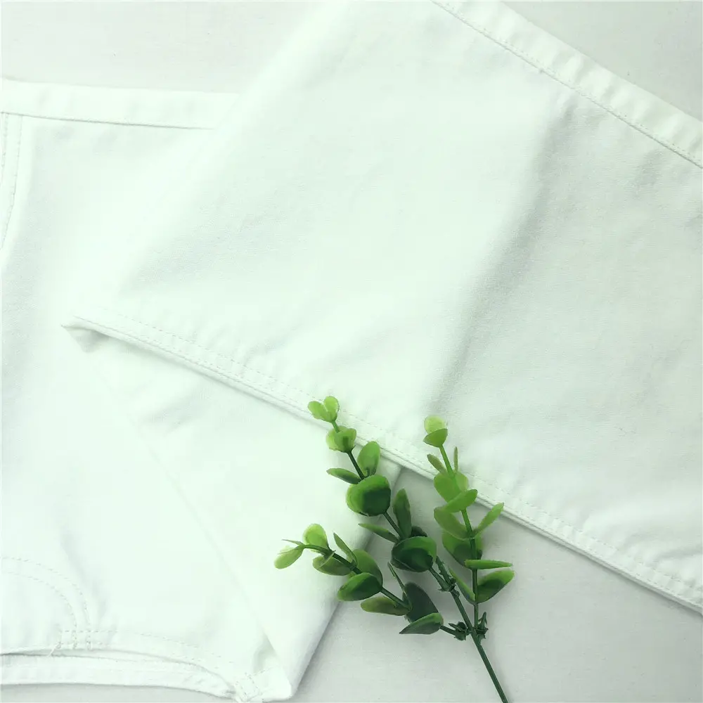 Soft And Comfortable Satin Weave Cotton Polyester Fabric For Trousers