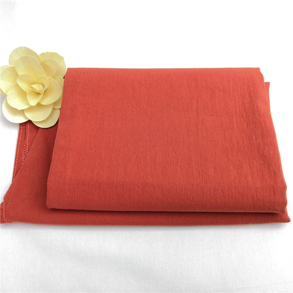 New Design Cotton Nylon Spandex Plain Fabric For Clothing