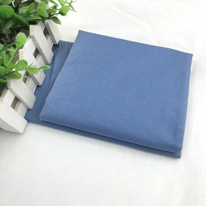 Hot Selling Clothing Material Twill Blended Woven Fabric Width 55/56"