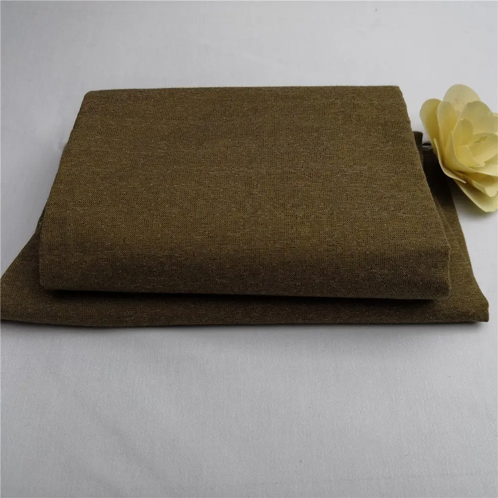 Factory Stretch Woven Plain Material Fabric For Garment