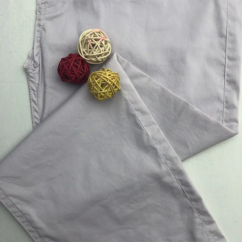 Cotton Nylon Spandex Poplin Fabric For Garments